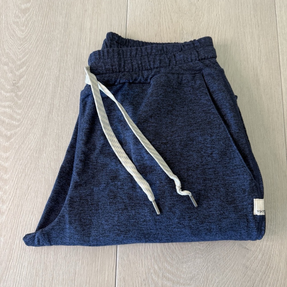 Vuori Performance Jogger Dreamknit Heather Navy VW303 Women's Size XS